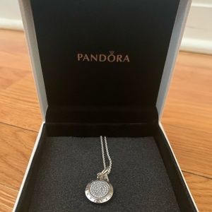 Pandora Sterling Silver adjustable necklace